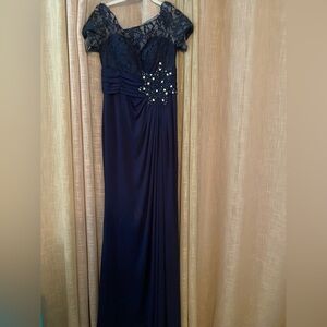 Lanting Bride Blue Size 12 Ballgown NEW